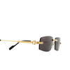 Gafas de sol Cartier CT0535S 001 gold - Miniatura del producto 3/4