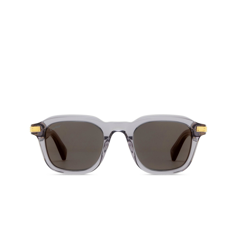 Lunettes de soleil Cartier CT0536S 003 grey - 1/4