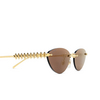 Cartier CT0543S Sunglasses 003 gold - product thumbnail 3/4