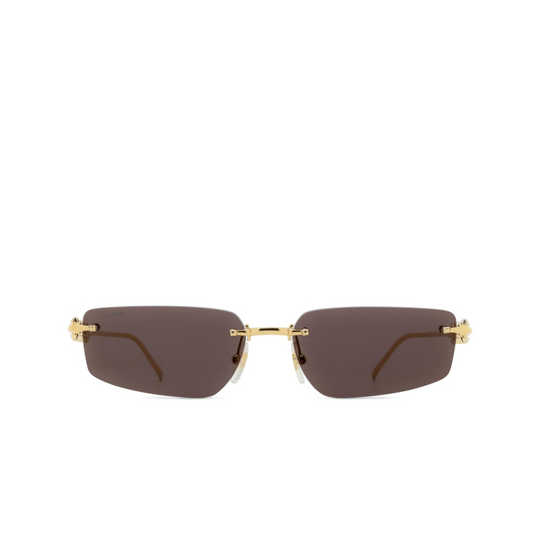 Gafas de sol Cartier CT0544S 002 gold - 1/4