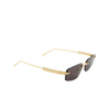 Lunettes de soleil Cartier CT0544S 002 gold - Vignette du produit 2/4