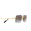 Cartier CT0550S Sonnenbrillen 001 gold - Produkt-Miniaturansicht 3/4