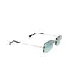 Occhiali da sole Cartier CT0550S 004 silver - anteprima prodotto 2/4