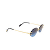 Cartier CT0551S Sunglasses 002 gold - product thumbnail 2/4