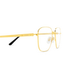 Cartier CT0553O Eyeglasses 005 gold - product thumbnail 3/4