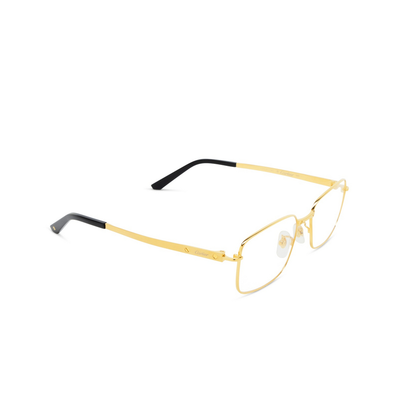 Occhiali da vista Cartier CT0555OA 001 gold - 2/4