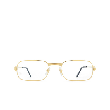 Lunettes de vue Cartier CT0556O 001 gold - Vue de face