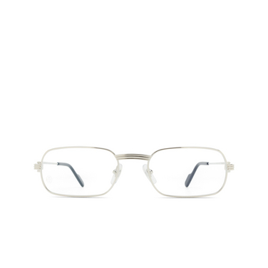 Lunettes de vue Cartier CT0556O 002 silver - Vue de face