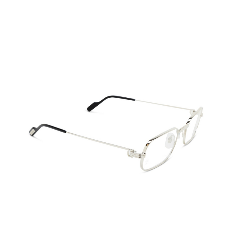 Cartier CT0556O Eyeglasses 002 silver - 2/4