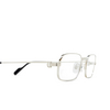 Cartier CT0556O Eyeglasses 002 silver - product thumbnail 3/4