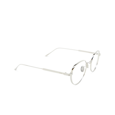 Cartier CT0561OA Eyeglasses 002 silver - three-quarters view