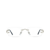 Gafas graduadas Cartier CT0563O 002 silver - Miniatura del producto 1/4