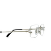 Gafas graduadas Cartier CT0563O 002 silver - Miniatura del producto 3/4