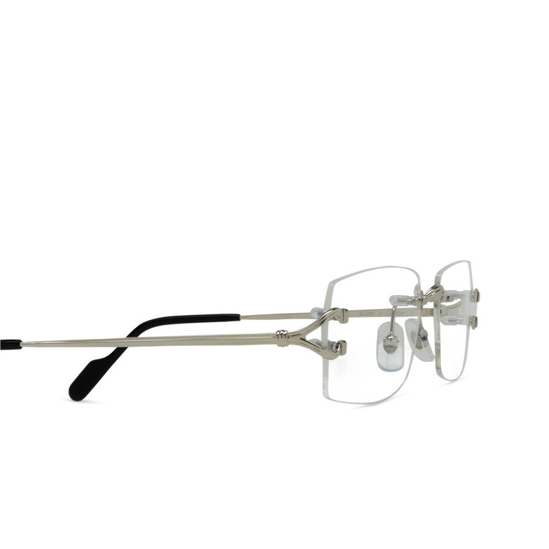 Gafas graduadas Cartier CT0563O 002 silver - 3/4