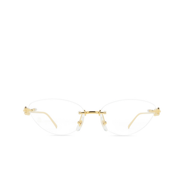 Lunettes de vue Cartier CT0565O 001 gold - Vue de face