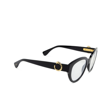 Gafas graduadas Cartier CT0567O 001 black - Vista tres cuartos