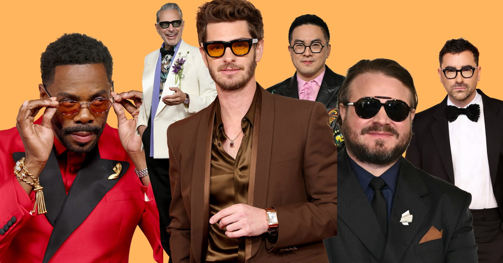 Celebrity men’s eyewear style at the 2025 Oscars