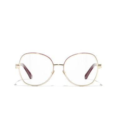 CHANEL ovale Korrekturfassung C418 pale gold - Vorderansicht