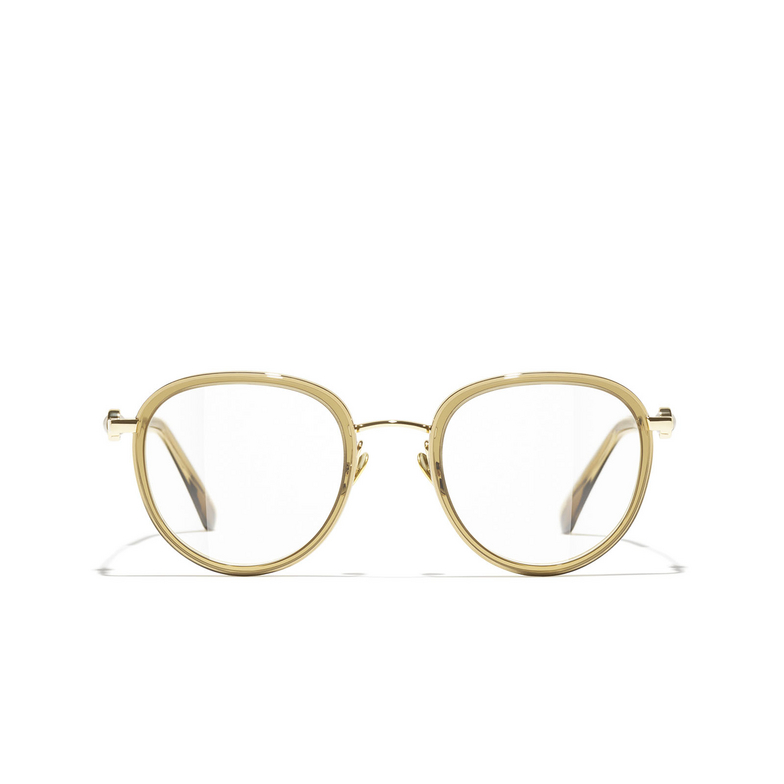 Optiques pantos CHANEL C420 cognac crystal