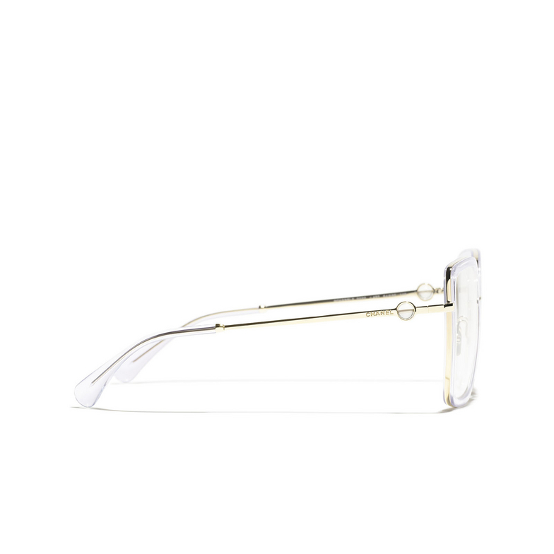 CHANEL Schmetterlingsförmige Korrekturfassung C437 crystal