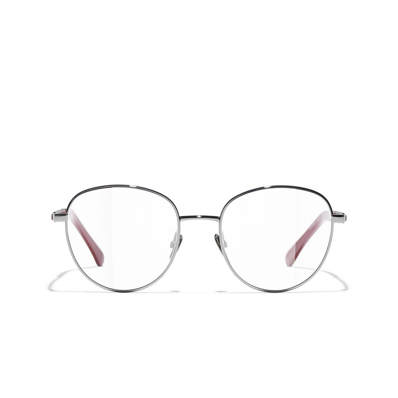 CHANEL pantos Eyeglasses C454 gunmetal