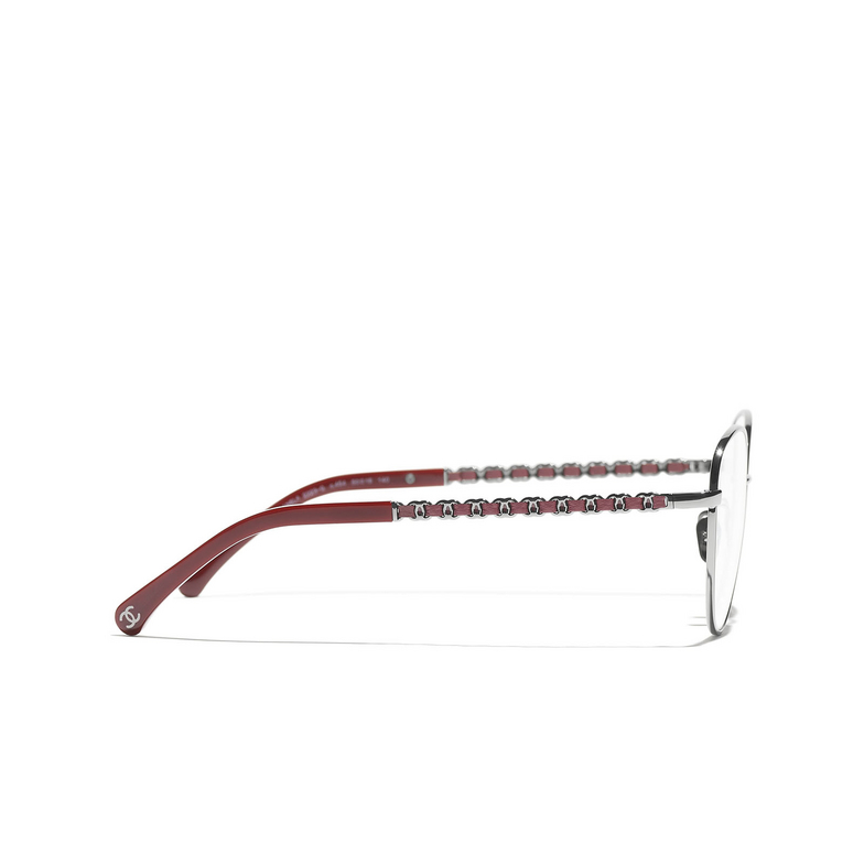 CHANEL pantos Eyeglasses C454 gunmetal
