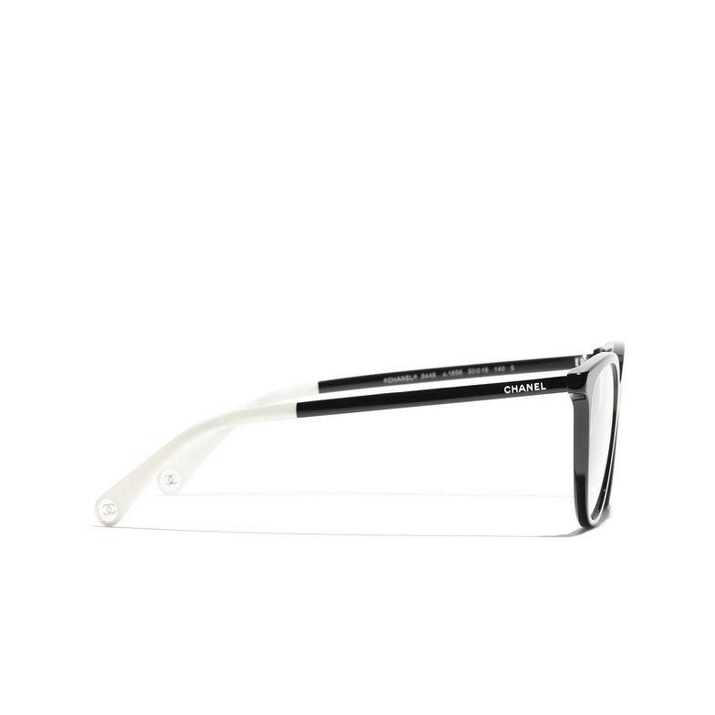 CHANEL butterfly Eyeglasses 1656 black