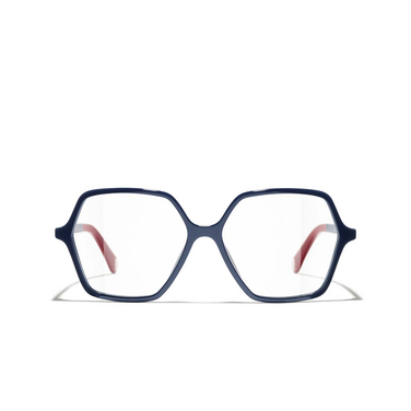 CHANEL quadratische Korrekturfassung 1768 dark blue - Vorderansicht