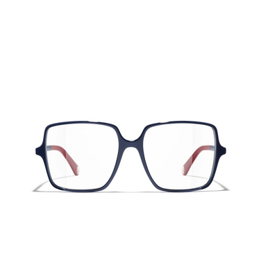 CHANEL quadratische Korrekturfassung 1768 dark blue - Vorderansicht