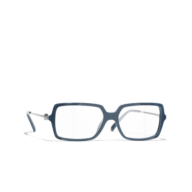 CHANEL rechteckige Korrekturfassung 1790 duck blue