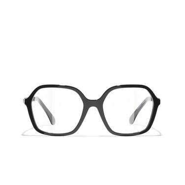 Gafas para graduar cuadradas CHANEL C622 black - Vista delantera
