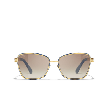 CHANEL quadratische sonnenbrille C488S9 amber gold - Vorderansicht