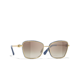 CHANEL quadratische sonnenbrille C488S9 amber gold