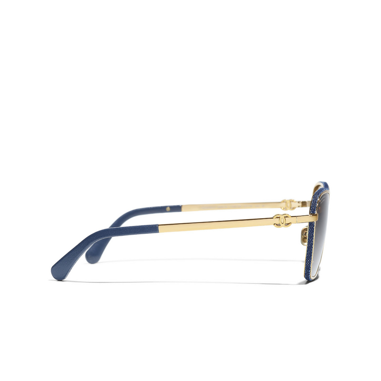 CHANEL quadratische sonnenbrille C488S9 amber gold