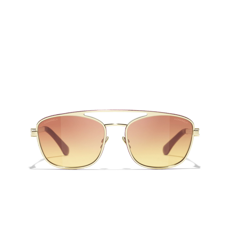 CHANEL pilotensonnenbrille C41814 pale gold
