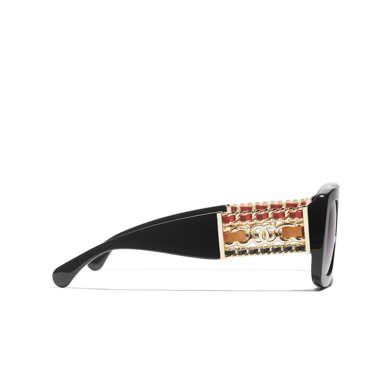 CHANEL square Sunglasses C622S1 black
