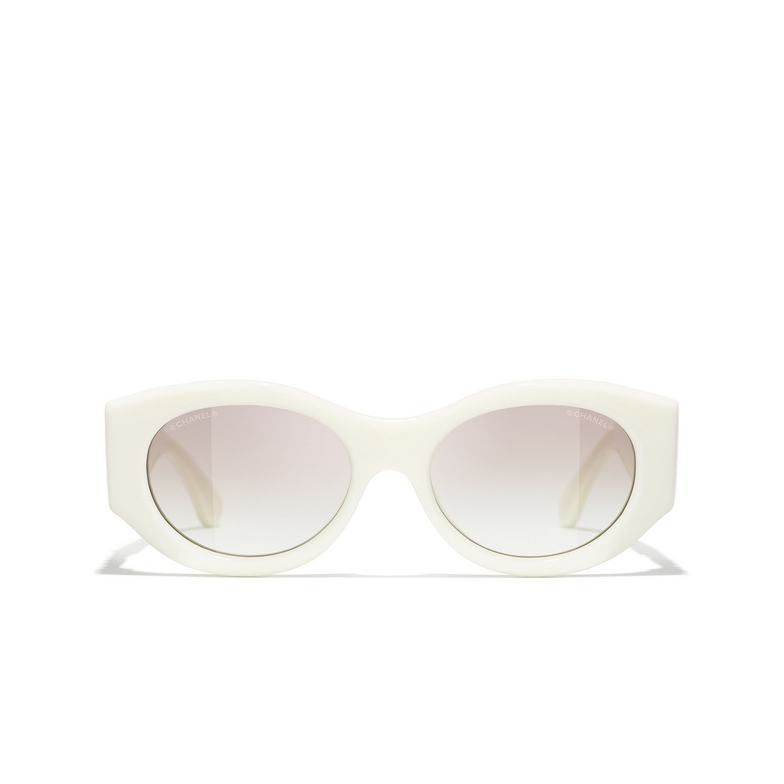 Gafas de sol ovaladas CHANEL 125513 ivory