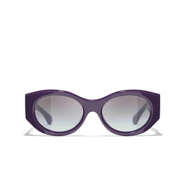 CHANEL ovale sonnenbrille 1758S6 purple
