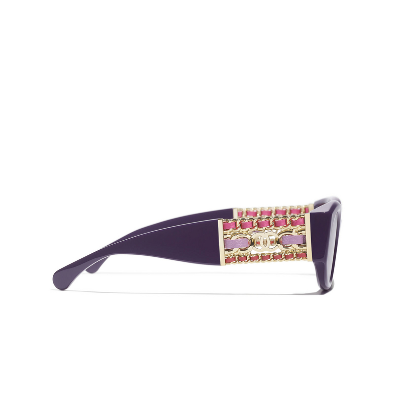 CHANEL ovale sonnenbrille 1758S6 purple