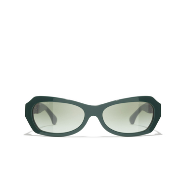 CHANEL ovale sonnenbrille 1459S3 green vendome - Vorderansicht