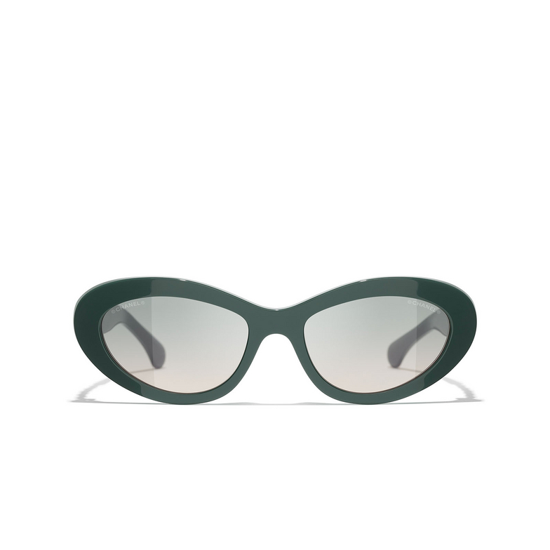 Solaires oeil de chat CHANEL 1459S3 green vendome