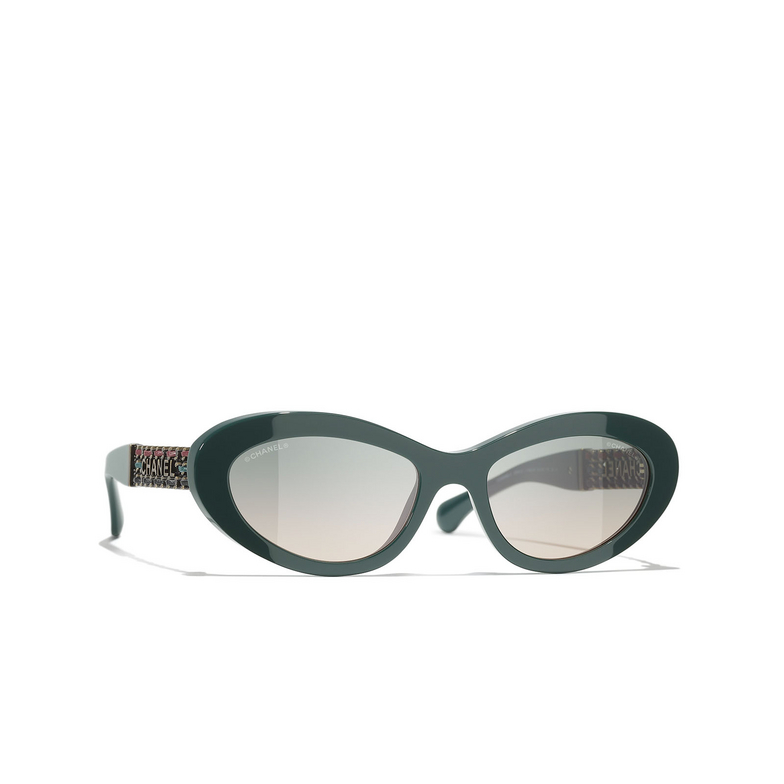 Solaires oeil de chat CHANEL 1459S3 green vendome