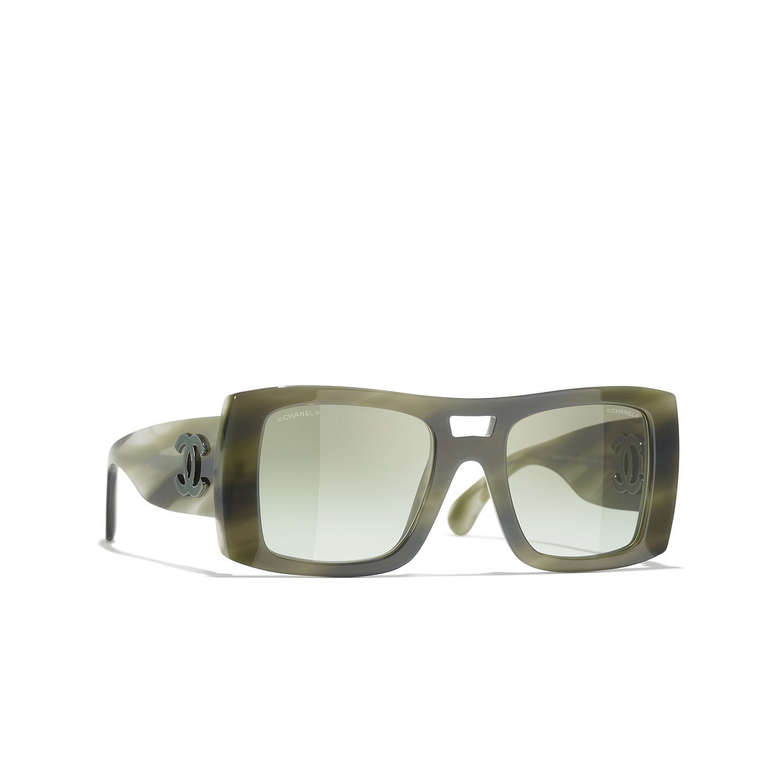 Solaires carrées CHANEL 1796S3 striped green