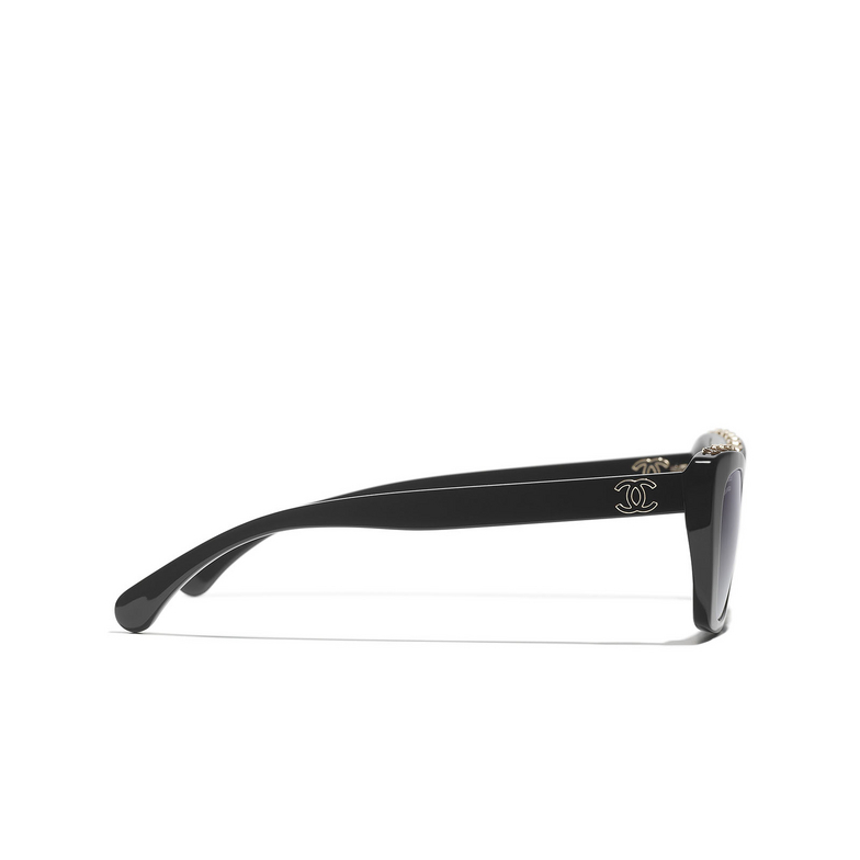 CHANEL Schmetterlingsförmige sonnenbrille C622S8 black