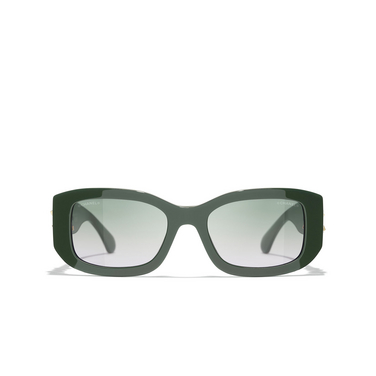 Occhiali rettangolari CHANEL da sole 1791S3 green - frontale