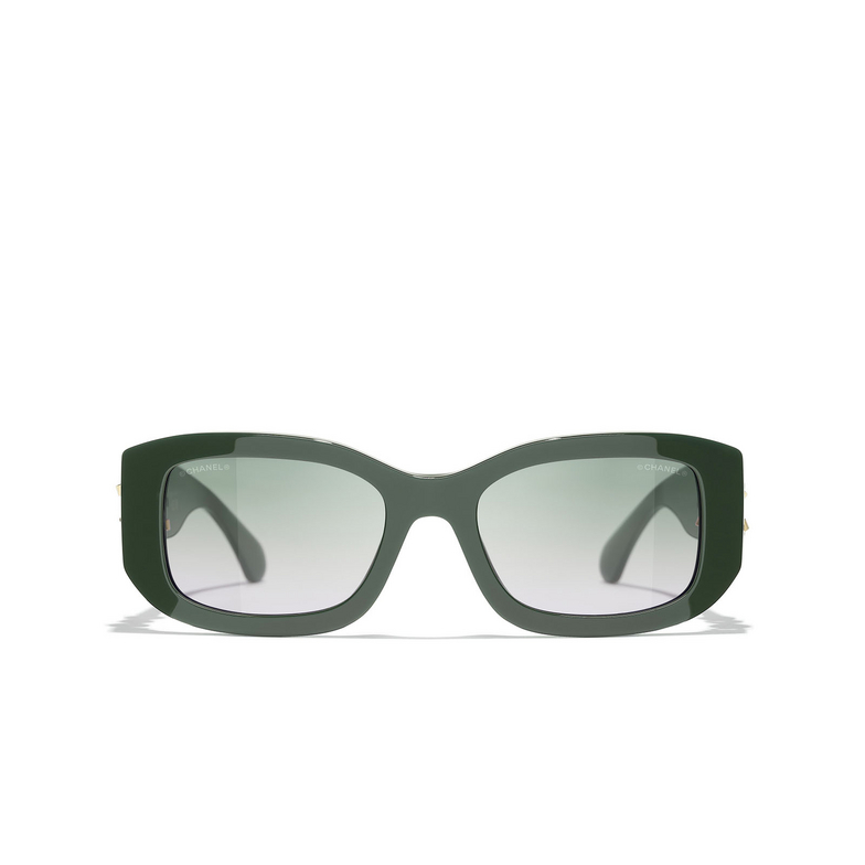 Occhiali rettangolari CHANEL da sole 1791S3 green