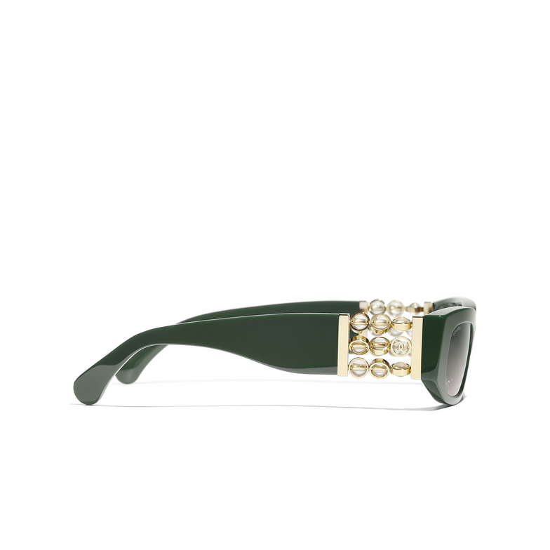 CHANEL rectangle Sunglasses 1791S3 green