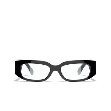 CHANEL rechteckige sonnenbrille C622SB black - Vorderansicht