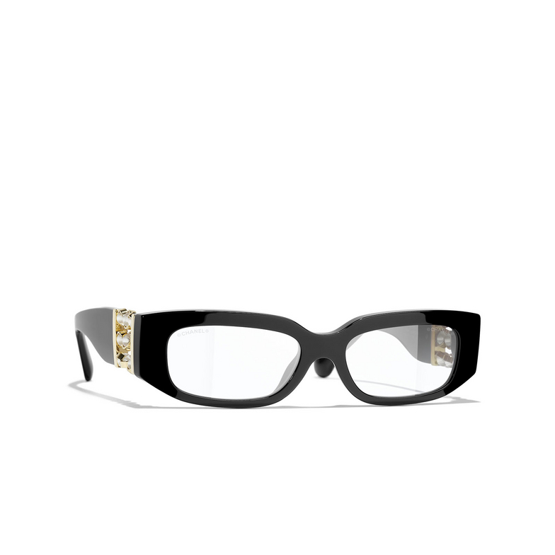 CHANEL rectangle Sunglasses C622SB black