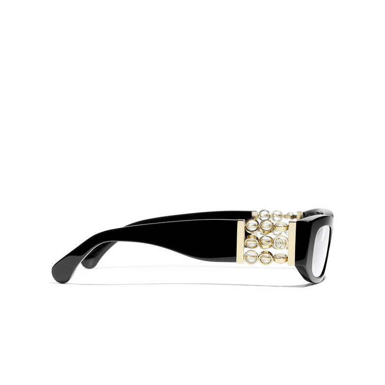 CHANEL rectangle Sunglasses C622SB black